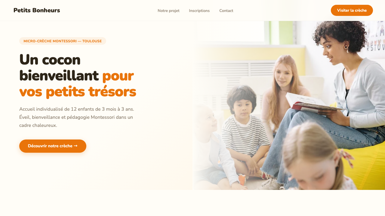 Petits Bonheurs — Crèche